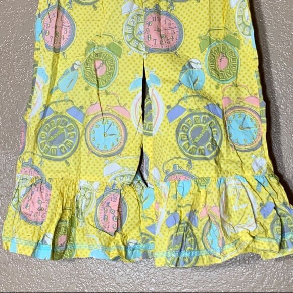 Serendipity toddler girl clock print pants‎ - Picture 3 of 11